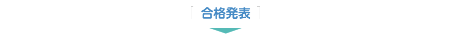 合格発表